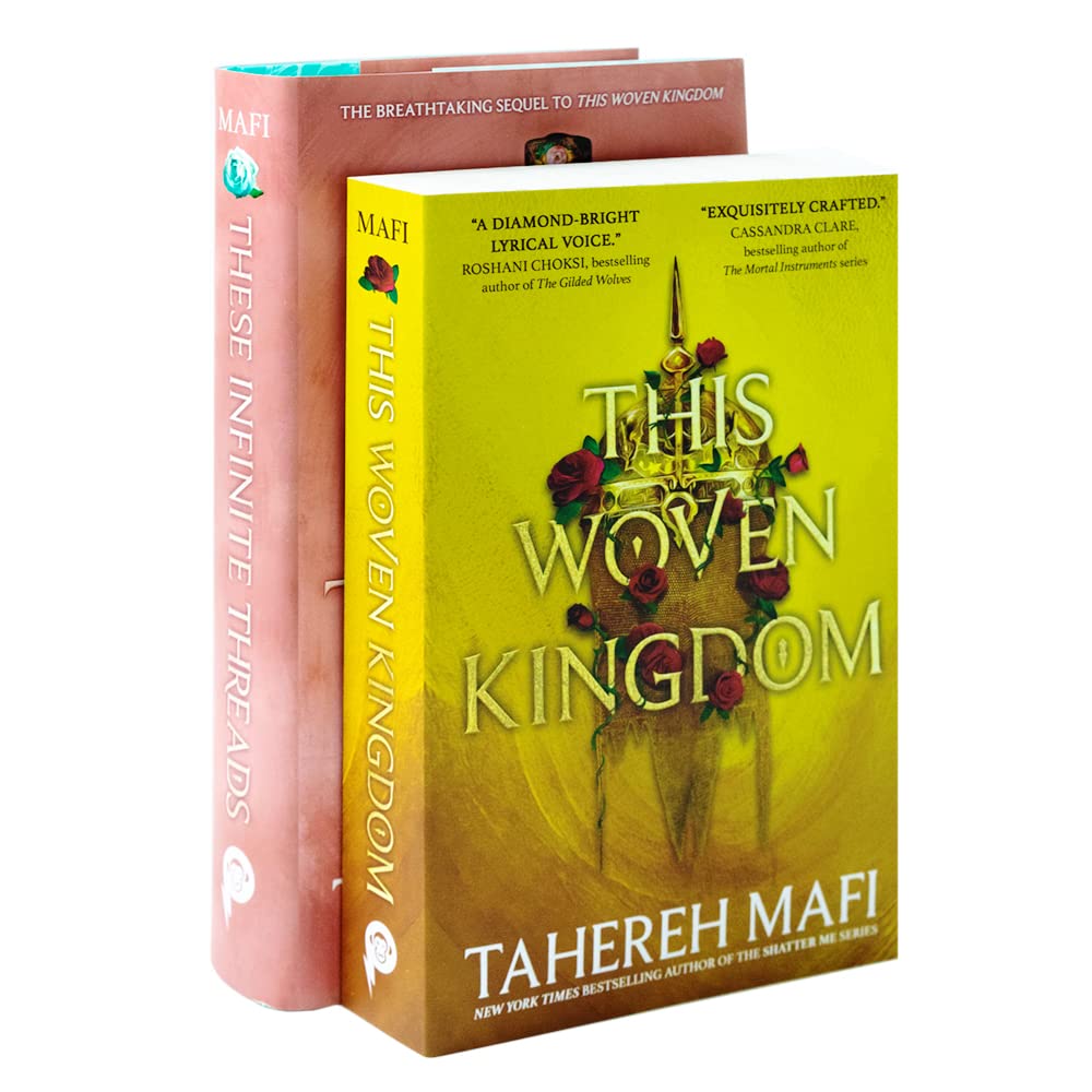 Tahereh Mafi 2 Books Collection Set (This Woven Kingdom, These Infinite Threads [h])
