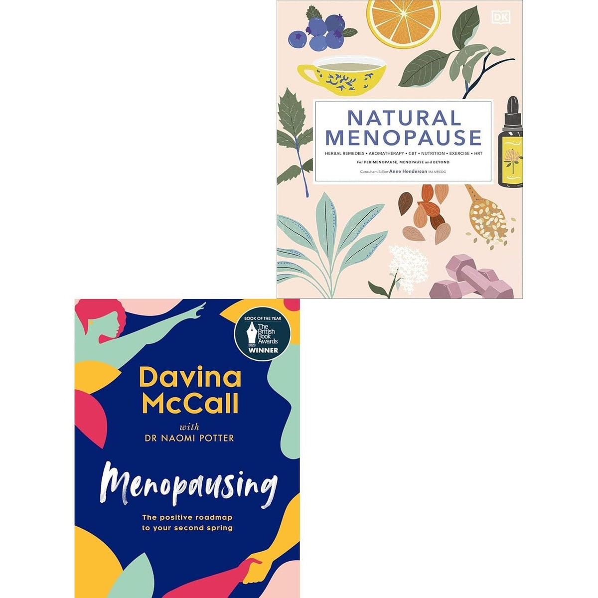 Menopausing, Natural Menopause 2 Books Collection Set h