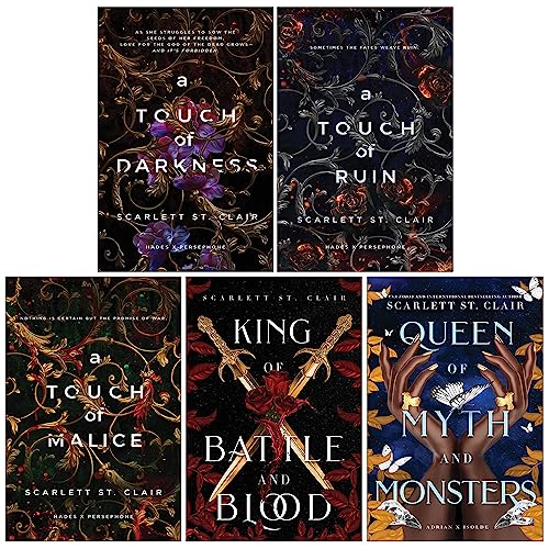 Scarlett St Clair Hades X Persephone and Adrian X Isolde Series 5 Books Collection Set
