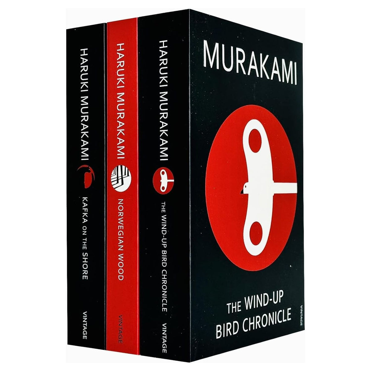 The Best of Murakami Collection 3 Books Set by Haruki Murakami (Kafka on the Shore, Norwegian Wood and The Wind-Up Bird Chronicle)