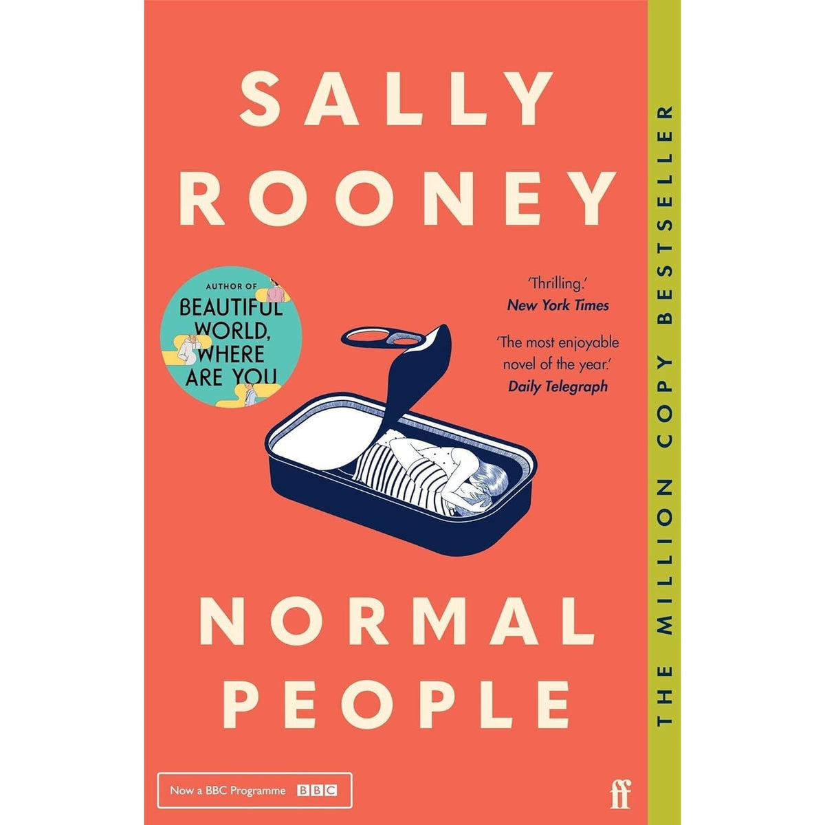 Sally Rooney Collection 3 Books Set (Beautiful World Where Are You, Normal People, Conversations with Friends)