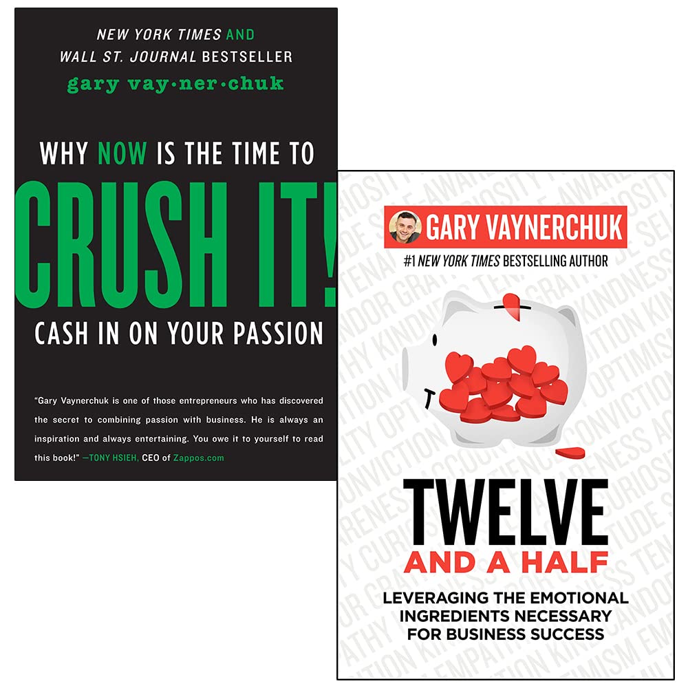 Gary Vaynerchuk Collection 2 Books Set (Crush It! & [h] Twelve and a Half)