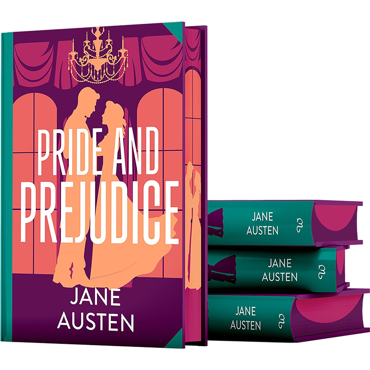 Pride and Prejudice by Jane Austen (Deluxe Hardback Sprayed Edge Edition)