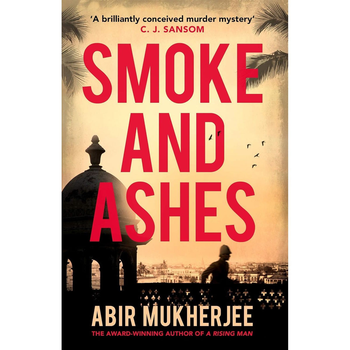 Wyndham and Banerjee Series 6 Books Collection Set By Abir Mukherjee (A Rising Man, A Necessary Evil, Smoke and Ashes)