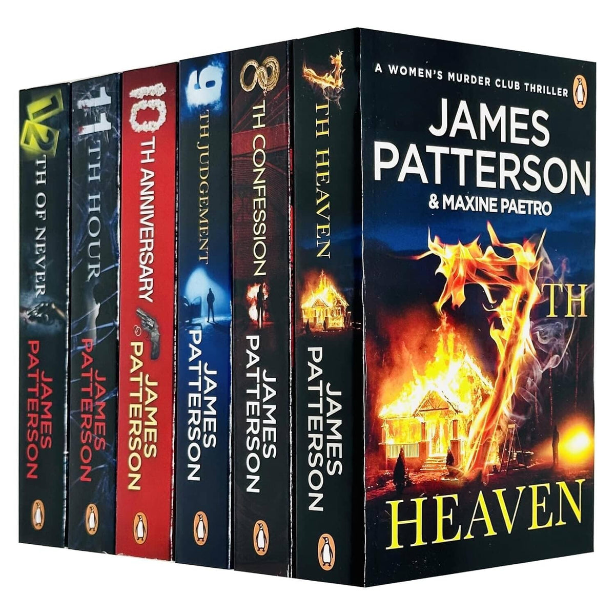 Womens Murder Club 13 Books Collection Set by James Patterson Books 7-19