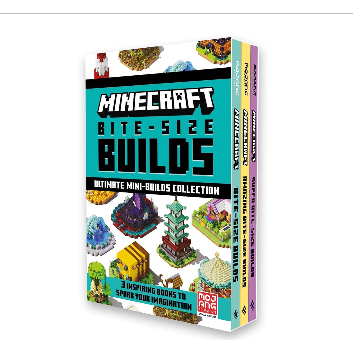 Bite Size Builds Slipcase x 3: The official collection of illustrated mini-projects with over 60 fun builds: great for gamers of all ages and abilities.