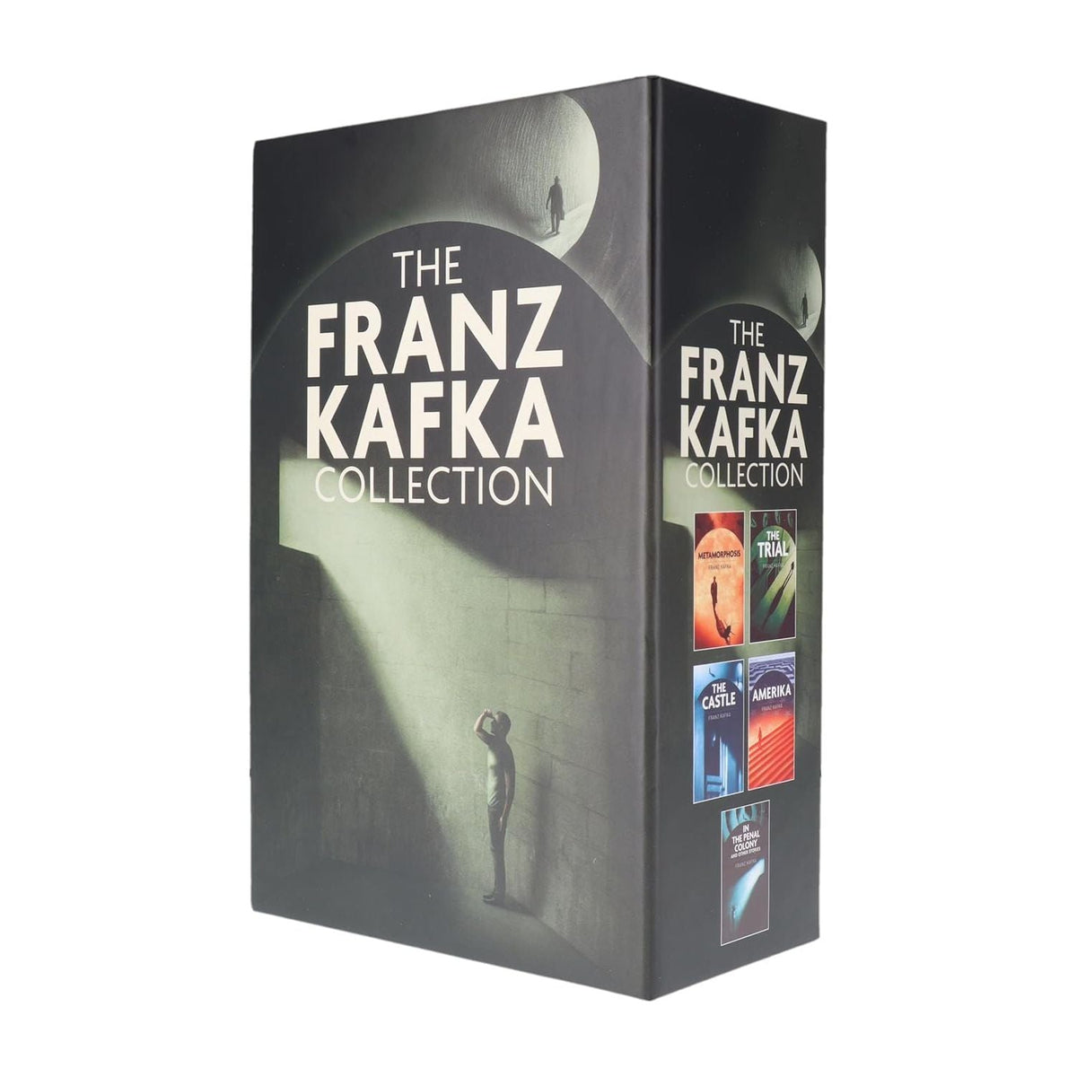 The Franz Kafka Collection: 5-Book Paperback Boxed Set (The Castle, The Trial, Amerika)