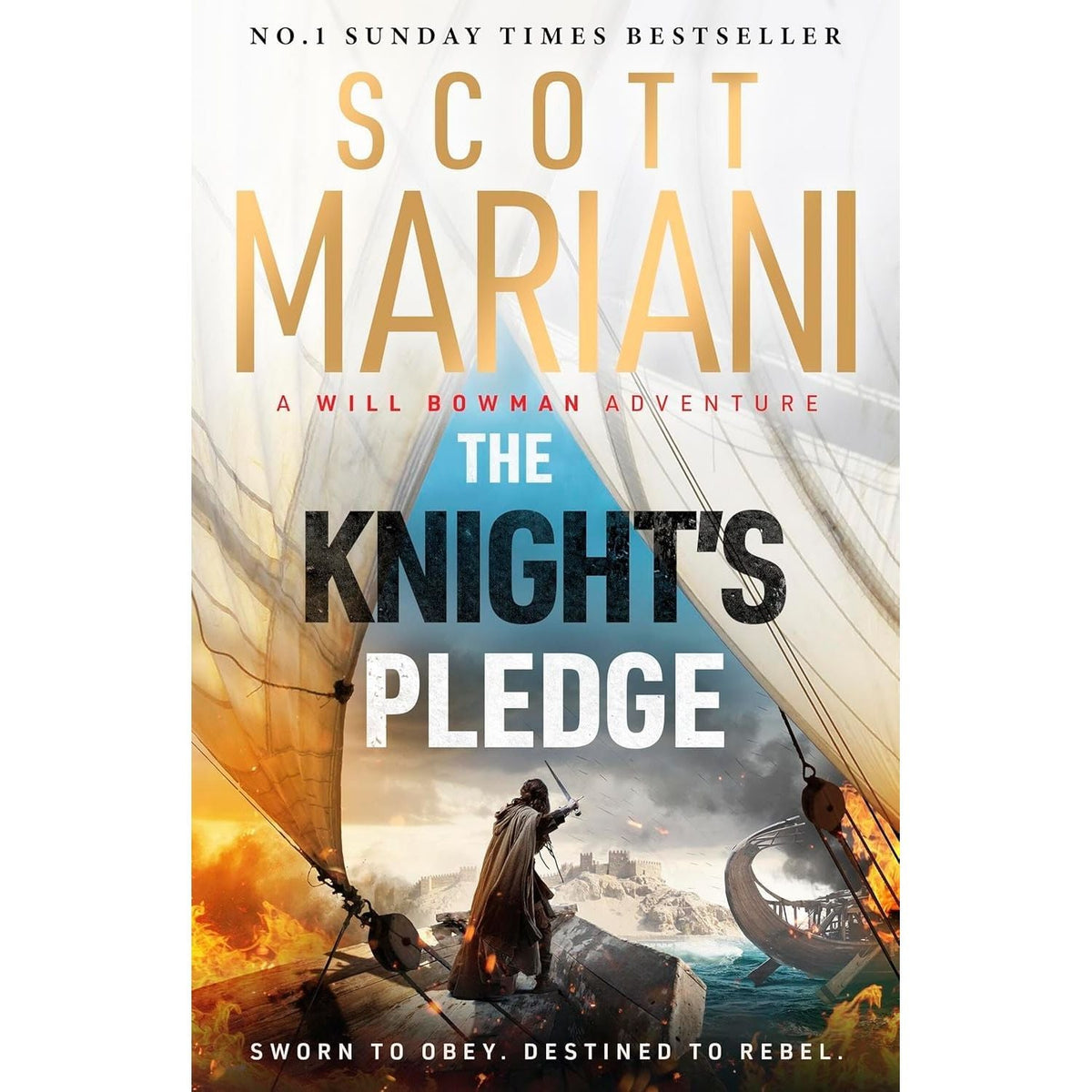 Will Bowman Series 2 Books Collection Set By Scott Mariani (The Pilgrim's Revenge & The Knight's Pledge)