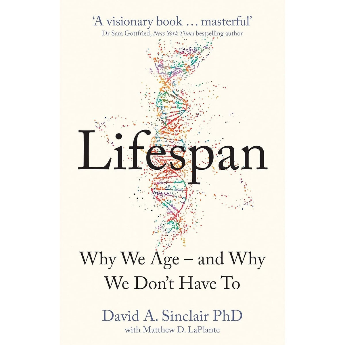 Lifespan Dr David A. Sinclair, The Telomere Effect 2 Books Collection Set