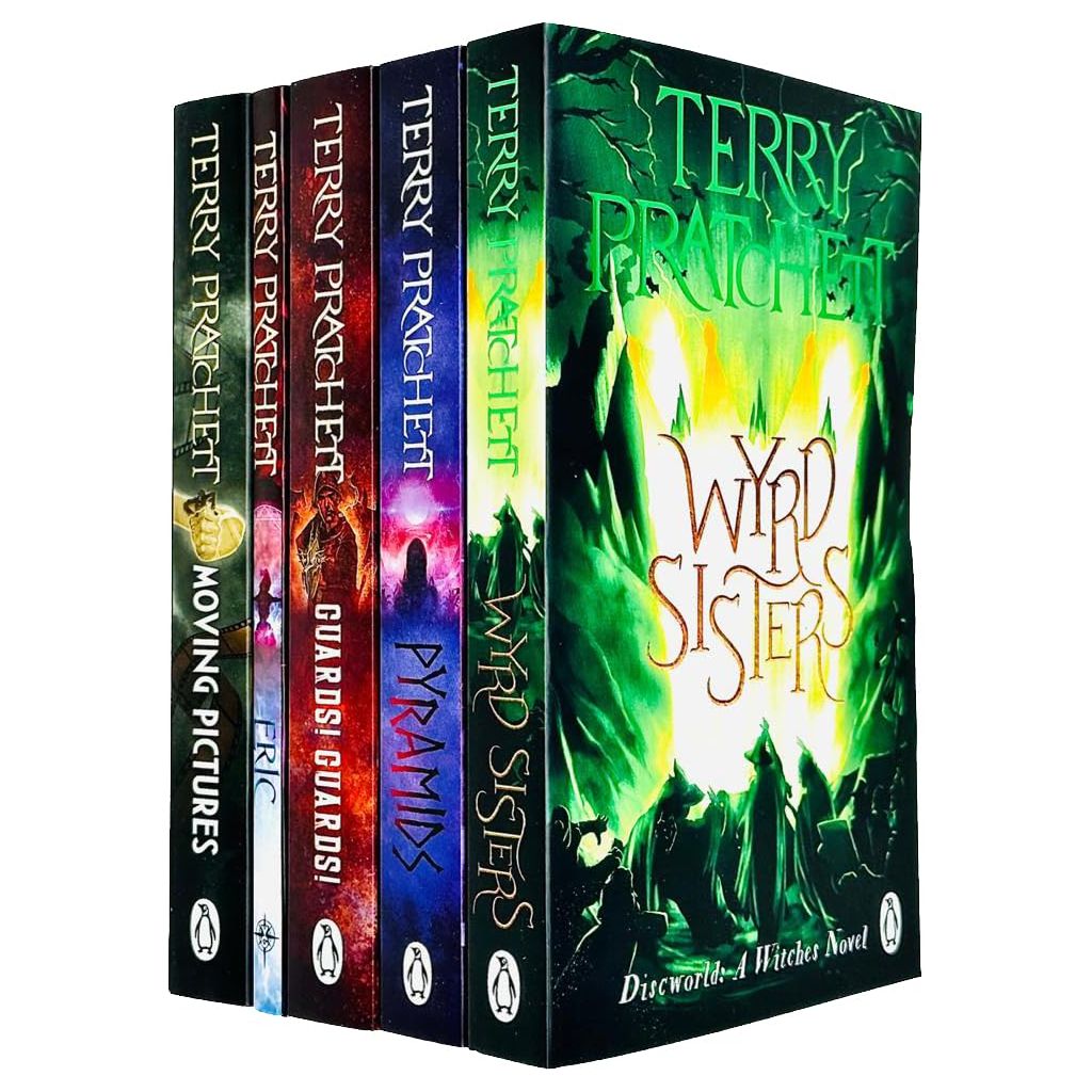 Discworld Novel Series 2 Terry Pratchett Collection 5 Books Set Book 6-10