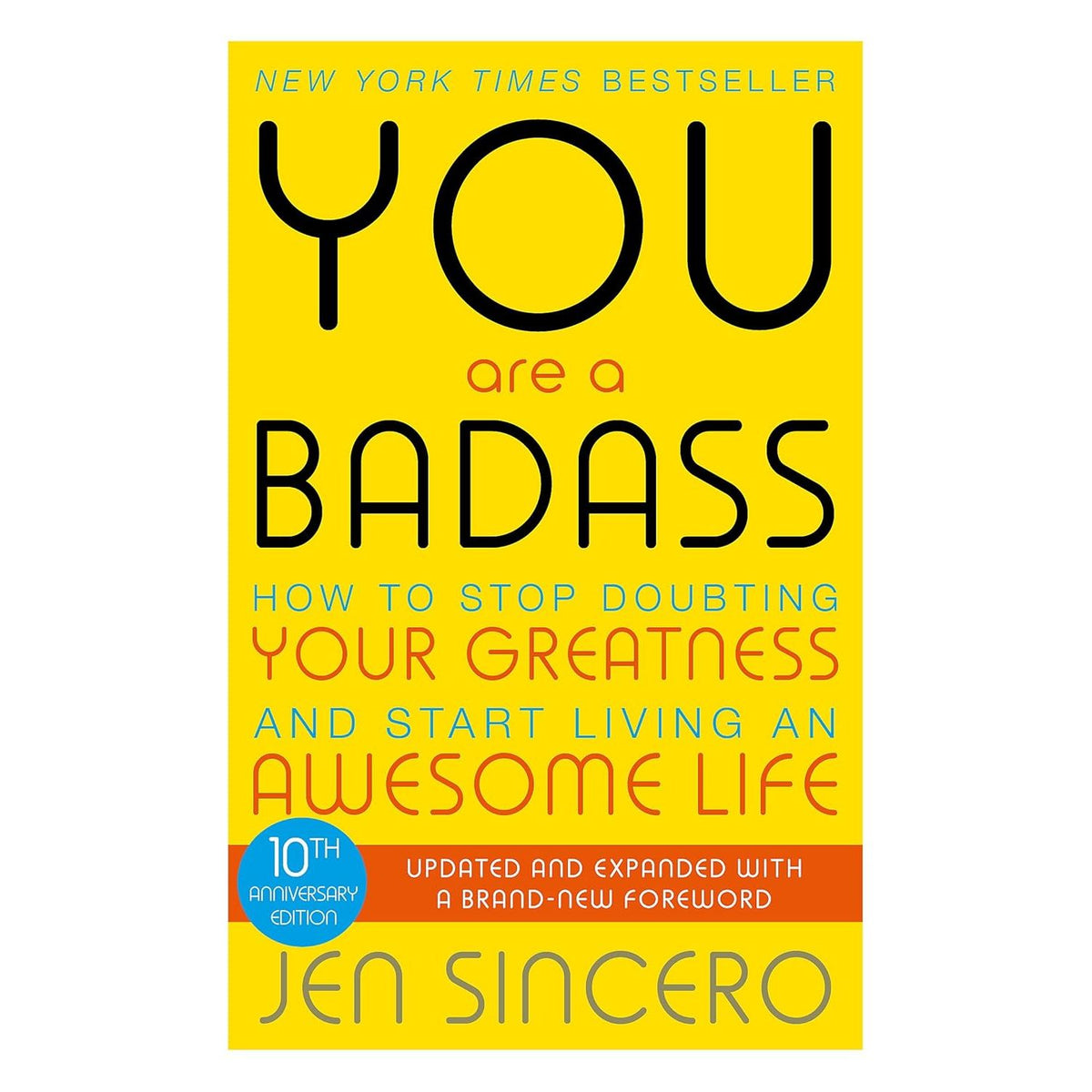 You Are a Badass, BE YOU, ONLY BETTER, Happy Habits 3 Books Collection Set