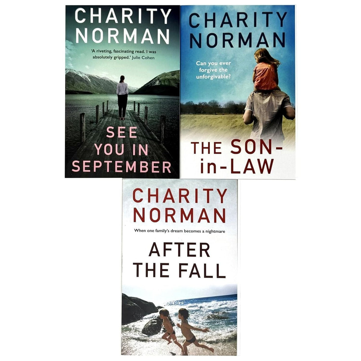 Charity Norman 3 Books Collection Set (See You in September, The Son-in-Law and After the Fall)