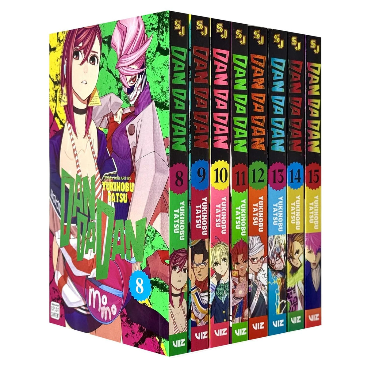 Dandadan Volume 8-15: 8 Books Collection Set by Yukinobu Tatsu
