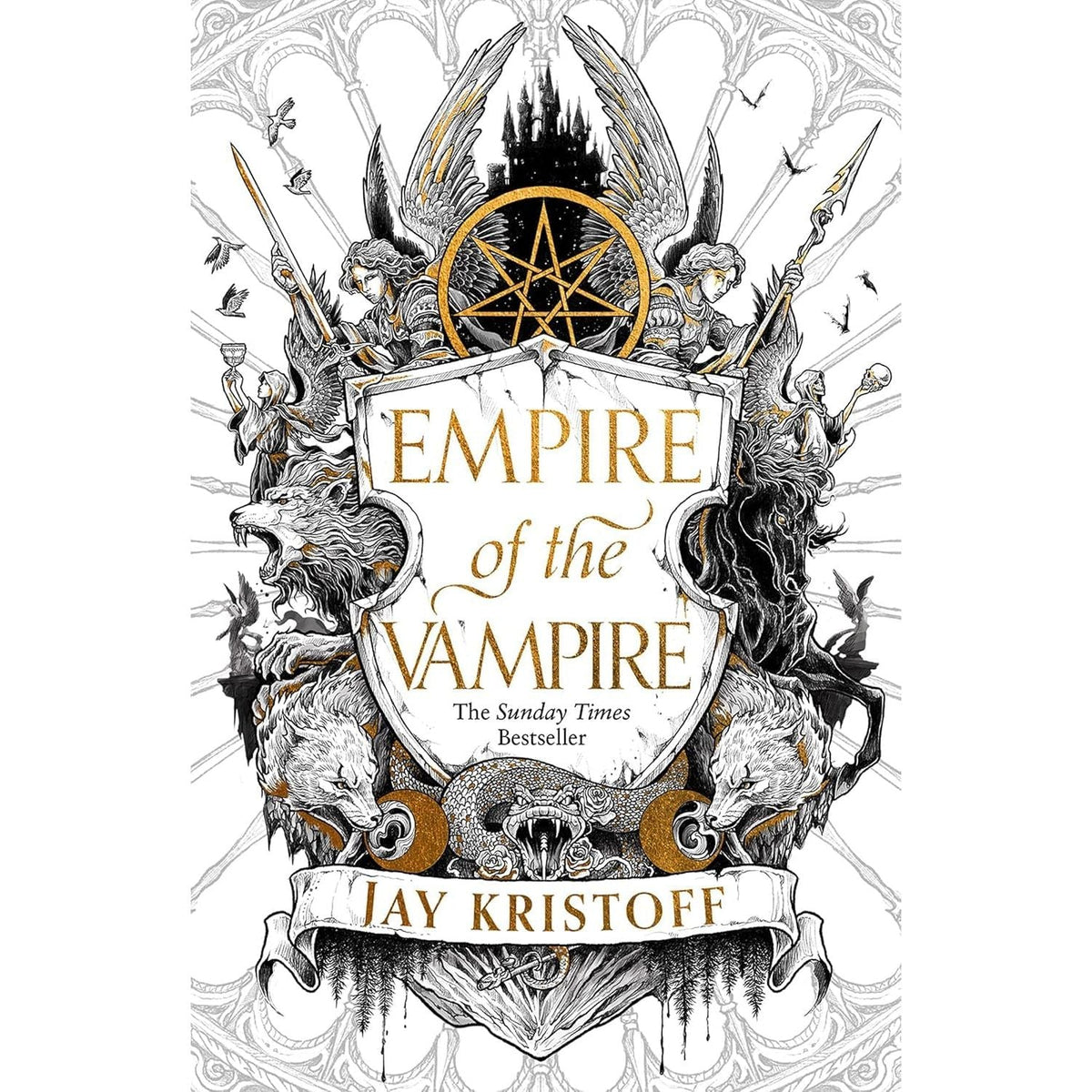 Empire of the Vampire Series 3 Books Collection Set By Jay Kristoff (Empire of the Vampire, Empire of the Damned & Empire of the Dawn)