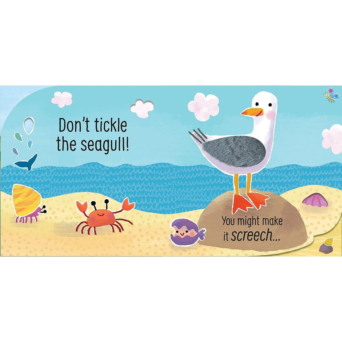 Don't Tickle the Shark! (DON'T TICKLE Touchy Feely Sound Books)