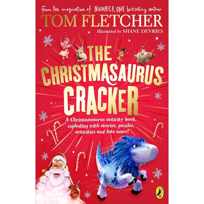 The Christmasaurus Cracker: A Festive Activity Book by Tom Fletcher Paperback
