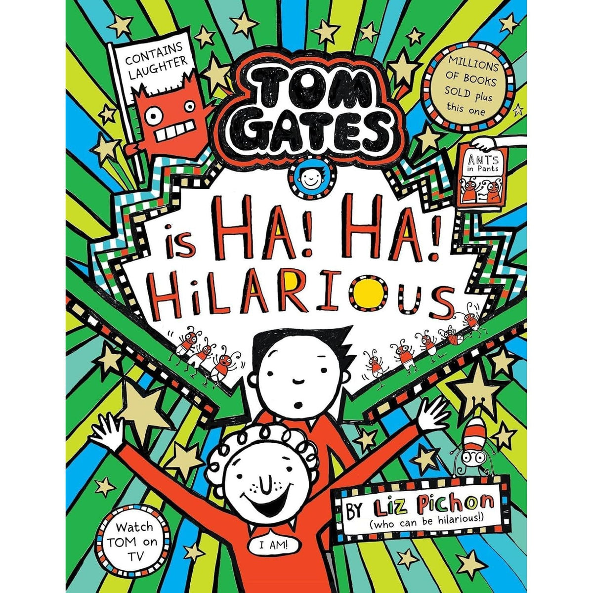 Tom Gates Series 20-23 Collection 4 Books Set By Liz Pichon (Five Star Stories, Ha! Ha! Hilarious, Book of Everything & Happy to Help (eventually), Pesky Pets and Parties)