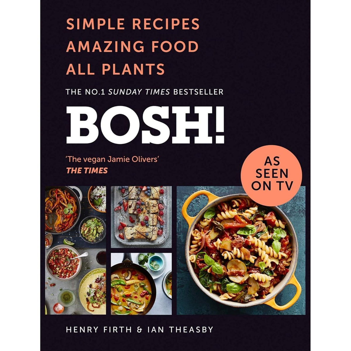 BOSH Series 6 Books Collection Set By Henry Firth and Ian Theasby (on a Budget, How to Live Vegan, Healthy Vegan, [h] Speedy BOSH, [h] Bosh Simple Recipes, [h] Bish Bash Bosh)