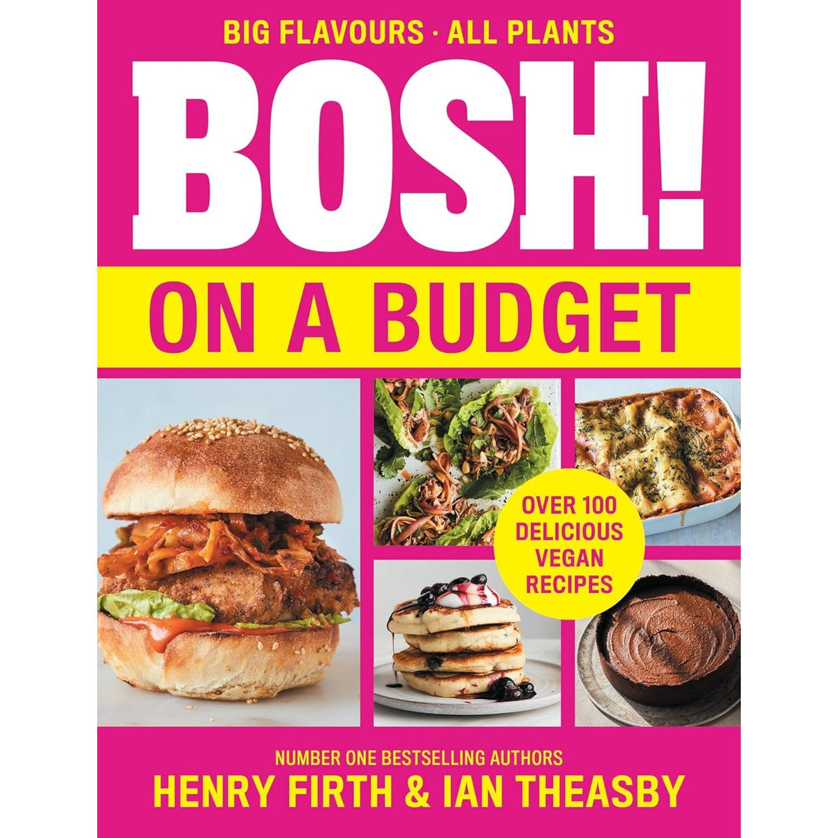 BOSH Series 6 Books Collection Set By Henry Firth and Ian Theasby (on a Budget, How to Live Vegan, Healthy Vegan, [h] Speedy BOSH, [h] Bosh Simple Recipes, [h] Bish Bash Bosh)