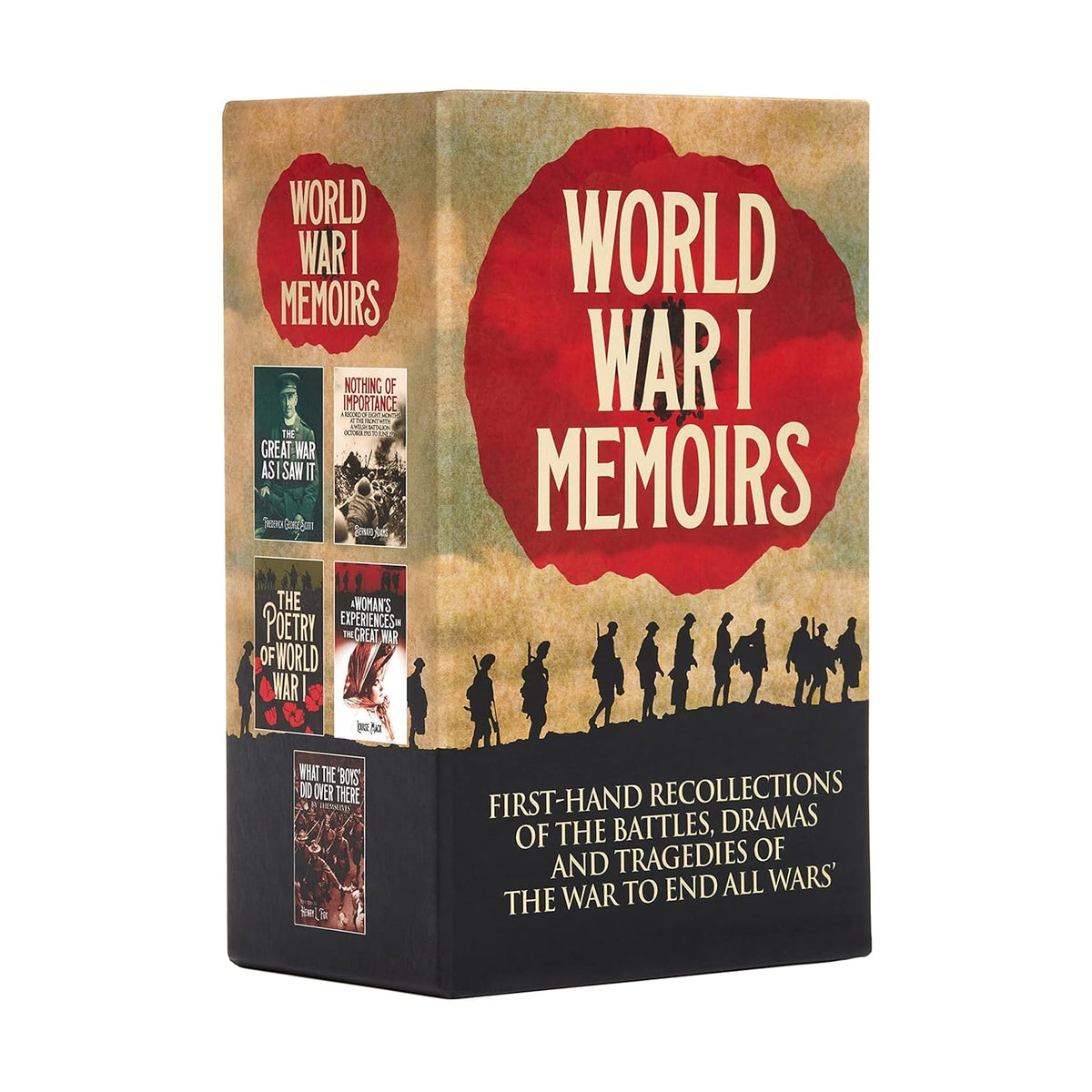 World War I Memoirs Collection 5 Books Box Set (Nothing of Importance, The Poetry of World War I)