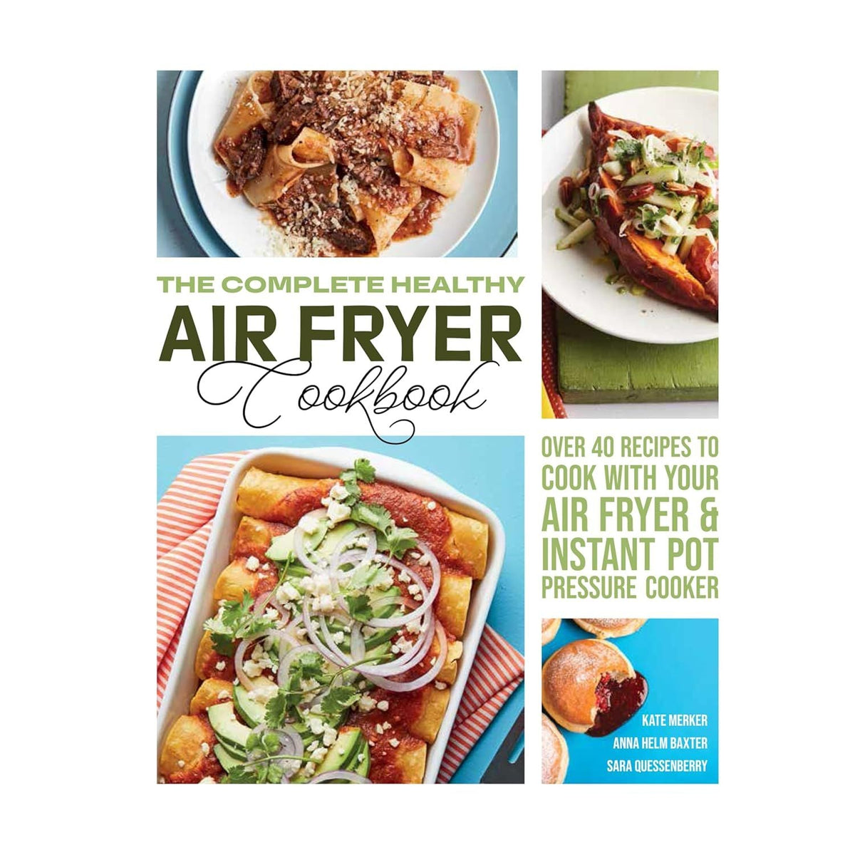 The Complete Healthy Air Fryer Cookbook, One Pot Healthy Meals, Modern Fast and Simple Gluten-Free 3 Books Collection Set