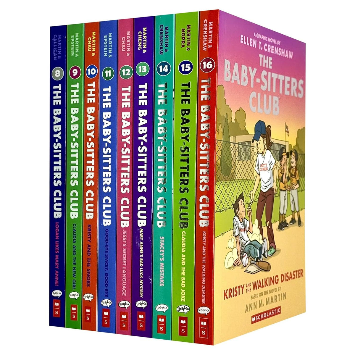BabySitters Club Graphix 8-16 Collection 9 Books Set By Ann M. Martin