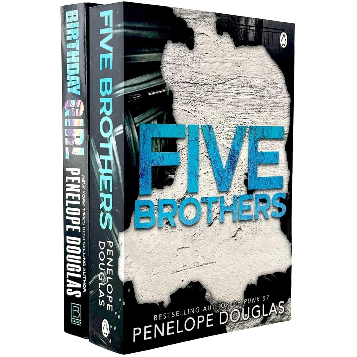 Penelope Douglas 2 Books Collection Set (Birthday Girl & Five Brothers)