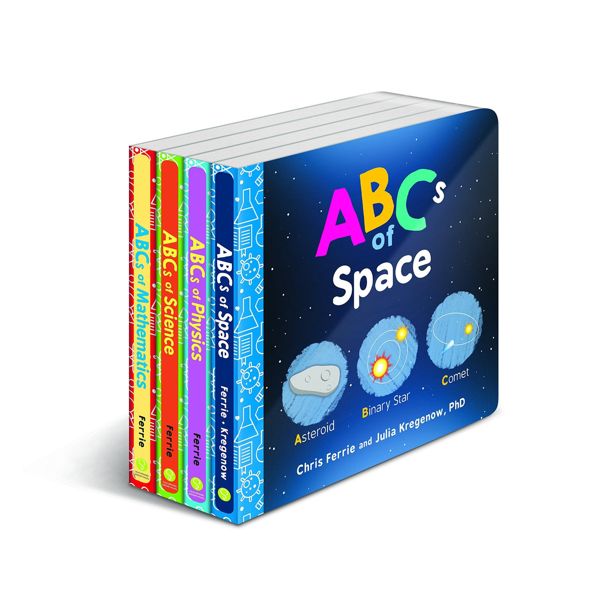 Baby University Abc's Board Book Set: Four Alphabet Board Books for Toddlers (Baby University Board Book Sets)