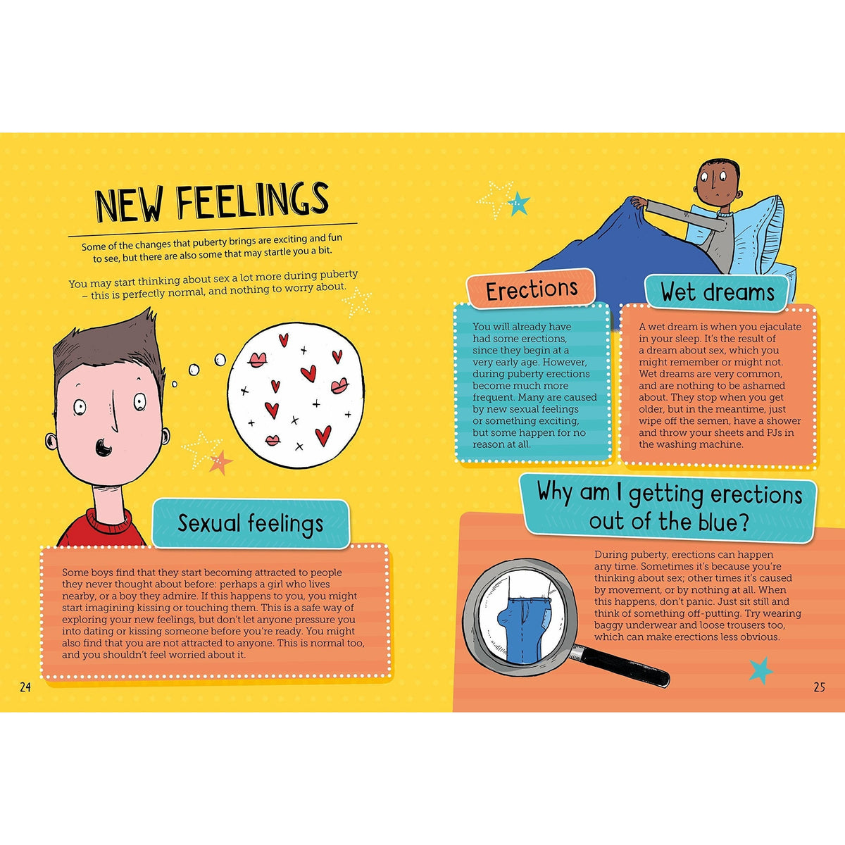 The Boys Guide to Growing Up by Sarah Horne | The Essential Growing Up Book for Boys Aged 9–14 - Puberty, Body Changes & Growing Confidence