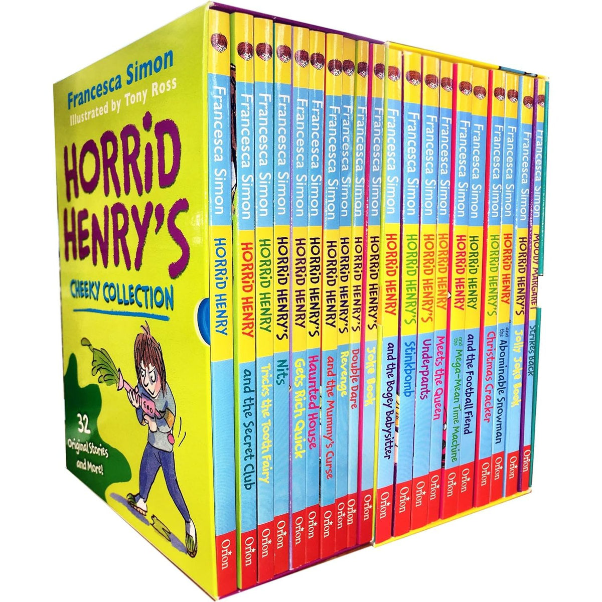 Horrid Henry Cheeky and Mischievious Mayhem 20 Books Collection Set