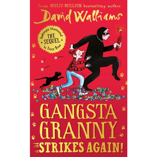 Gangsta Granny Strikes Again! h: The amazing sequel to GANGSTA GRANNY, a funny illustrated childrens book by bestselling author David Walliams