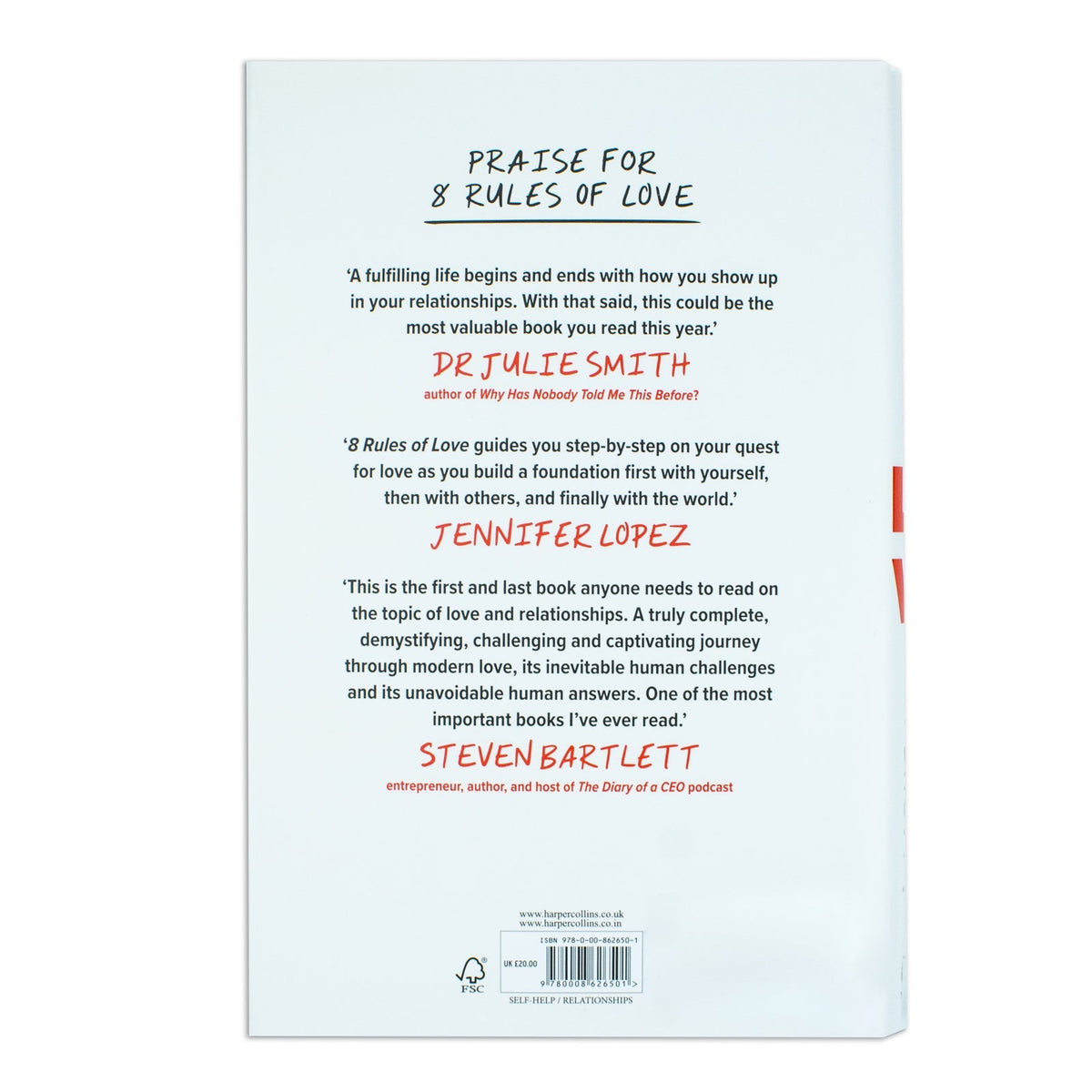 8 Rules of Love: From Sunday Times No.1 bestselling author Jay Shetty, a new guide on how to find lasting love and enjoy healthy relationships
