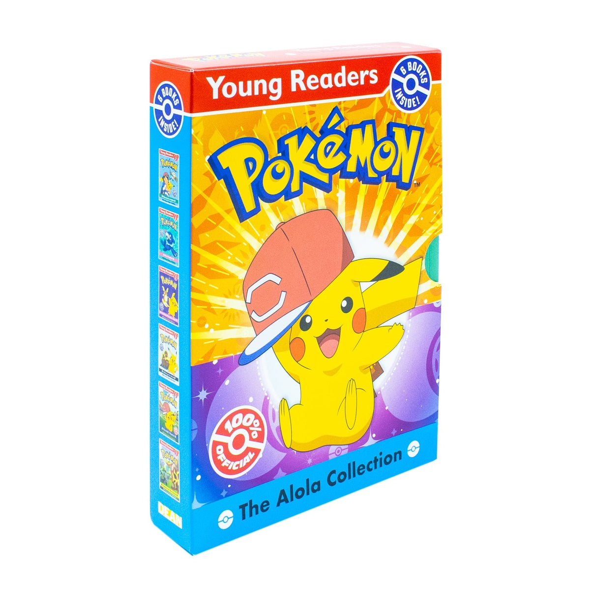 Pokemon Young Readers: The Alola Collection 6 Books Set (Level 2 Passport to Reading)