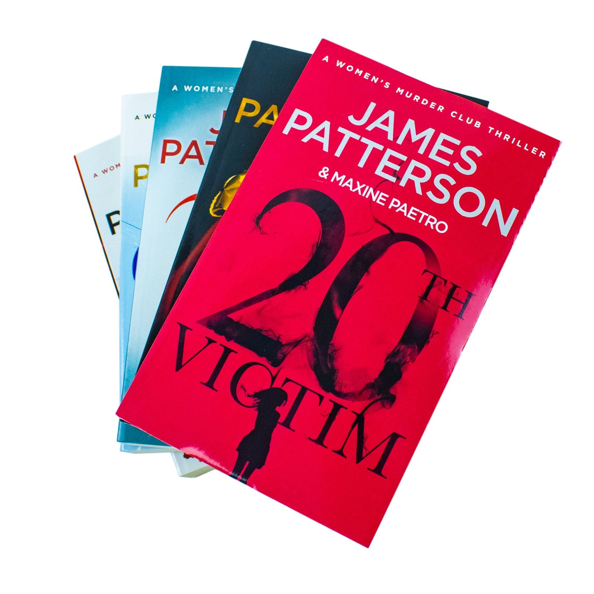 Women's Murder Club Series by James Patterson 5 Books Collection Set (20th Victim, 21st Birthday, 22 Seconds, 23rd Midnight, 23 1/2 Lies)
