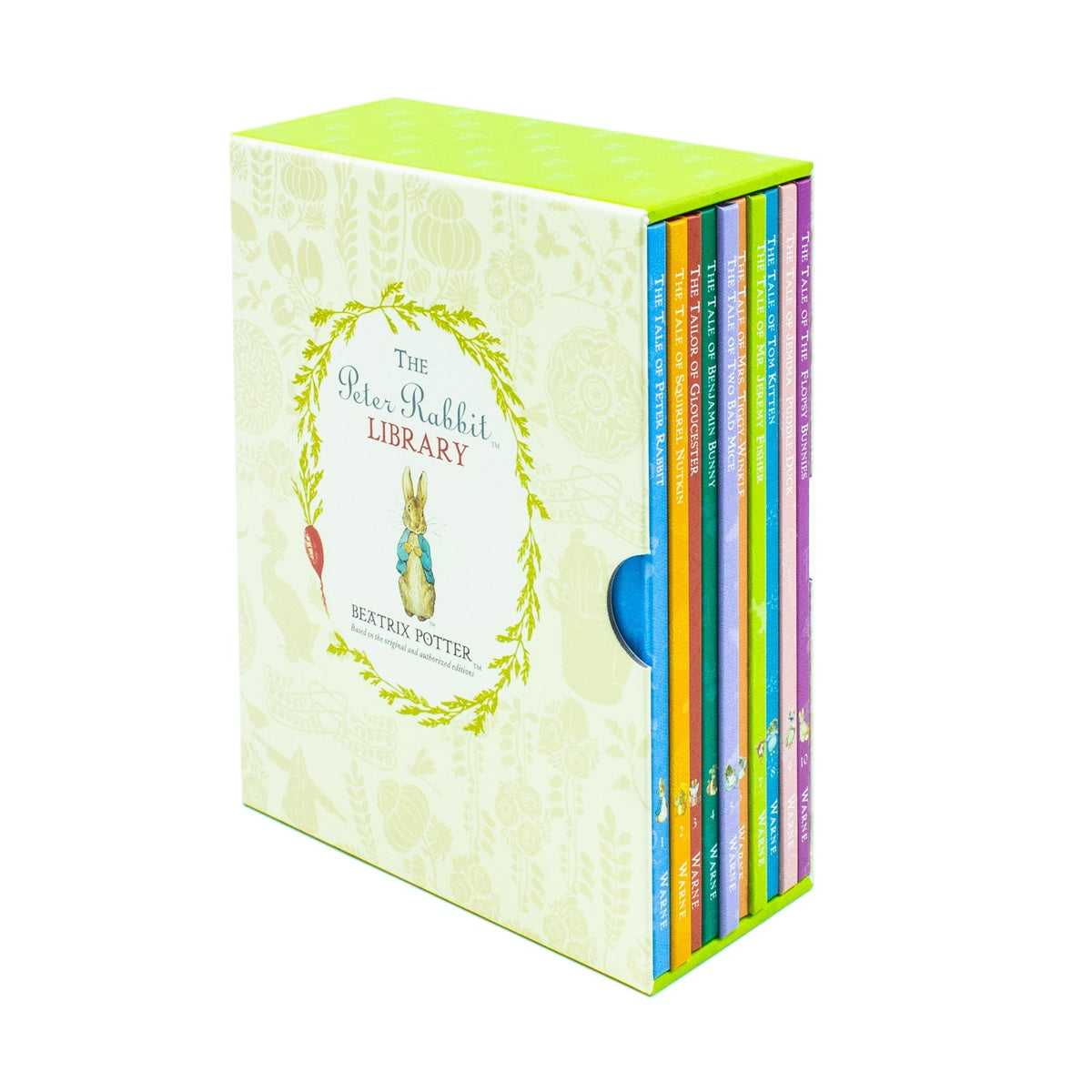 The Peter Rabbit Library 10 Books Collection Box Set Gift Pack by Beatrix Potter | Classic Children’s Stories
