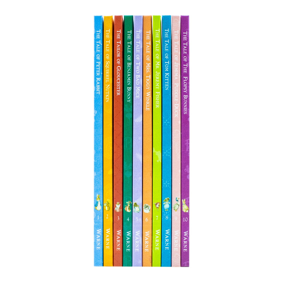 The Peter Rabbit Library 10 Books Collection Box Set Gift Pack by Beatrix Potter | Classic Children’s Stories