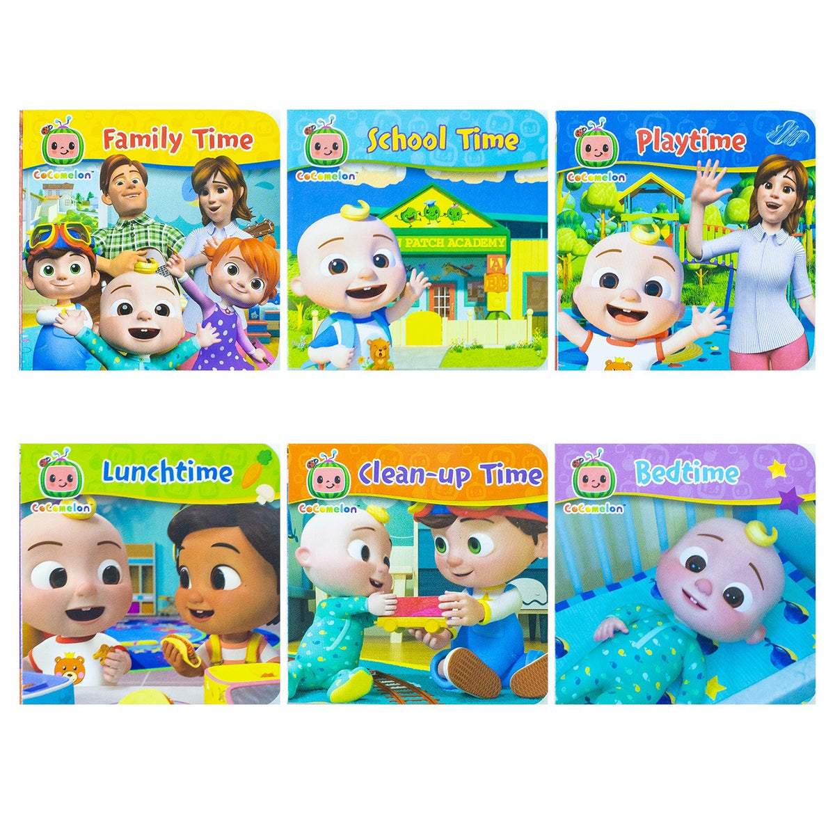 CoComelon Pocket Library: 6 little illustrated board books about JJ, his family and friends - perfect for pre-schoolers!