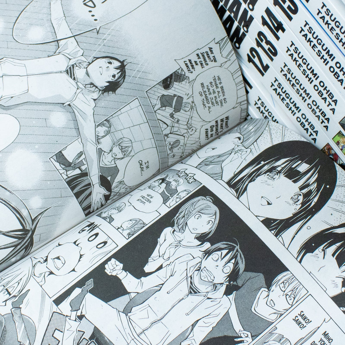 Bakuman Box Set 1-20 Complete Childrens Gift Set Collection Tsugumi Ohba Takesh