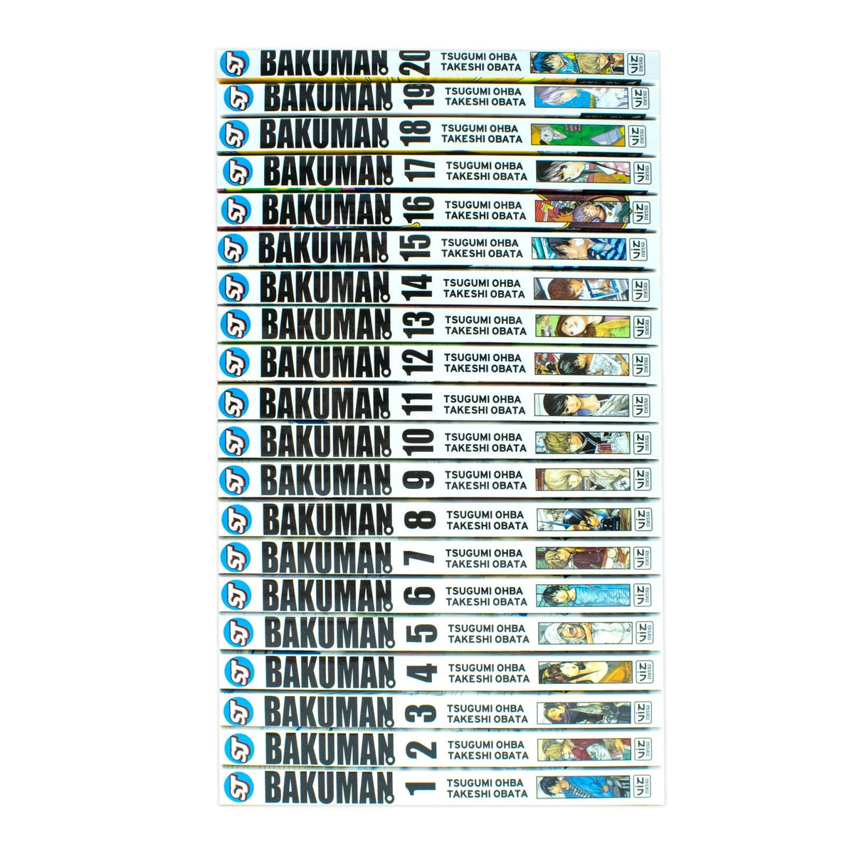 Bakuman Box Set 1-20 Complete Childrens Gift Set Collection Tsugumi Ohba Takesh