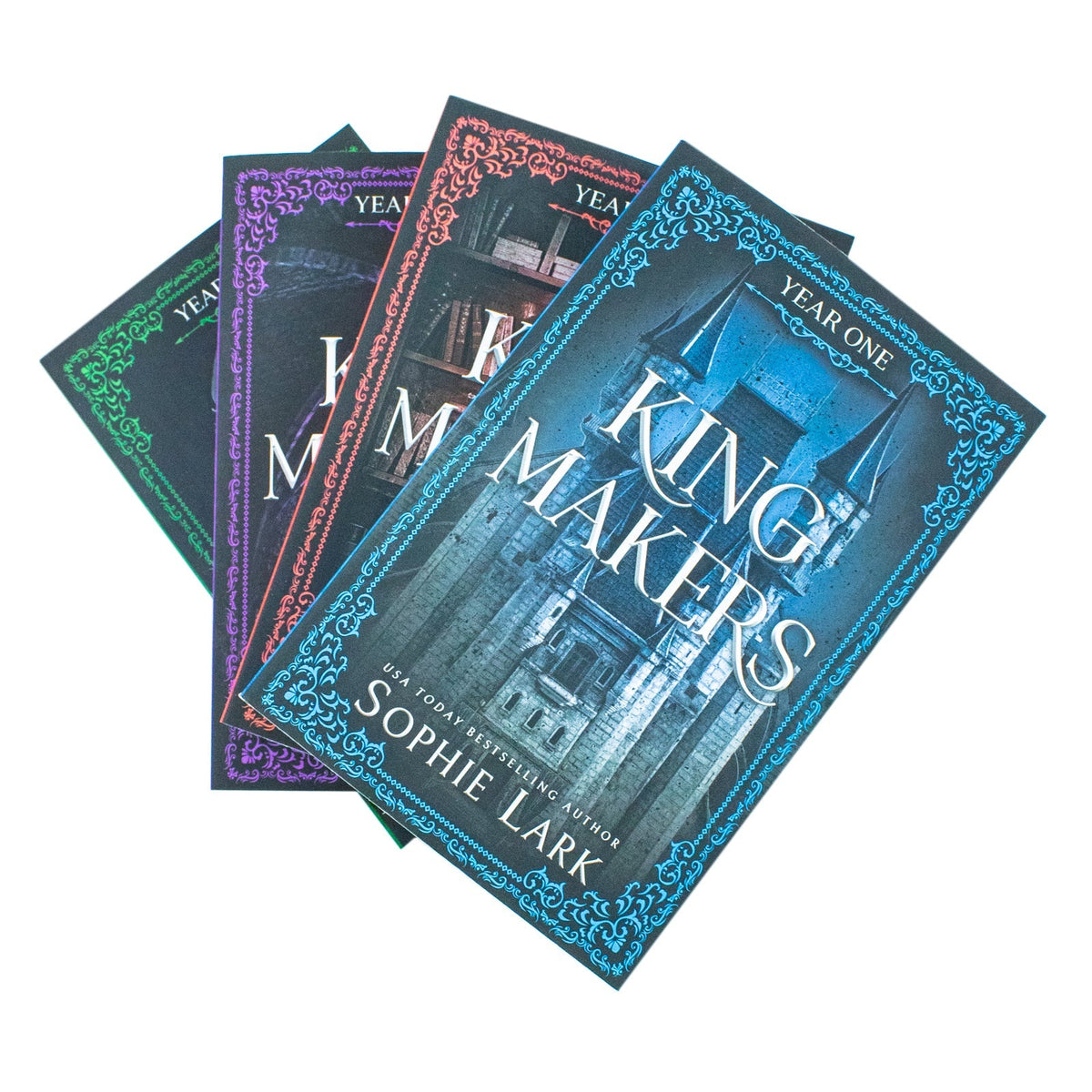 Kingmakers Series 4 Books Collection Set By Sophie Lark (Kingmakers Year One, Kingmakers Year Two, Kingmakers Year Three, Kingmakers Year Four)