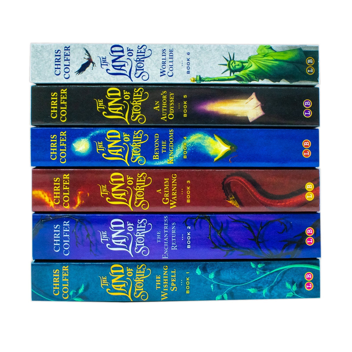 The Land of Stories Series by Chris Colfer: 6 Books Collection Set