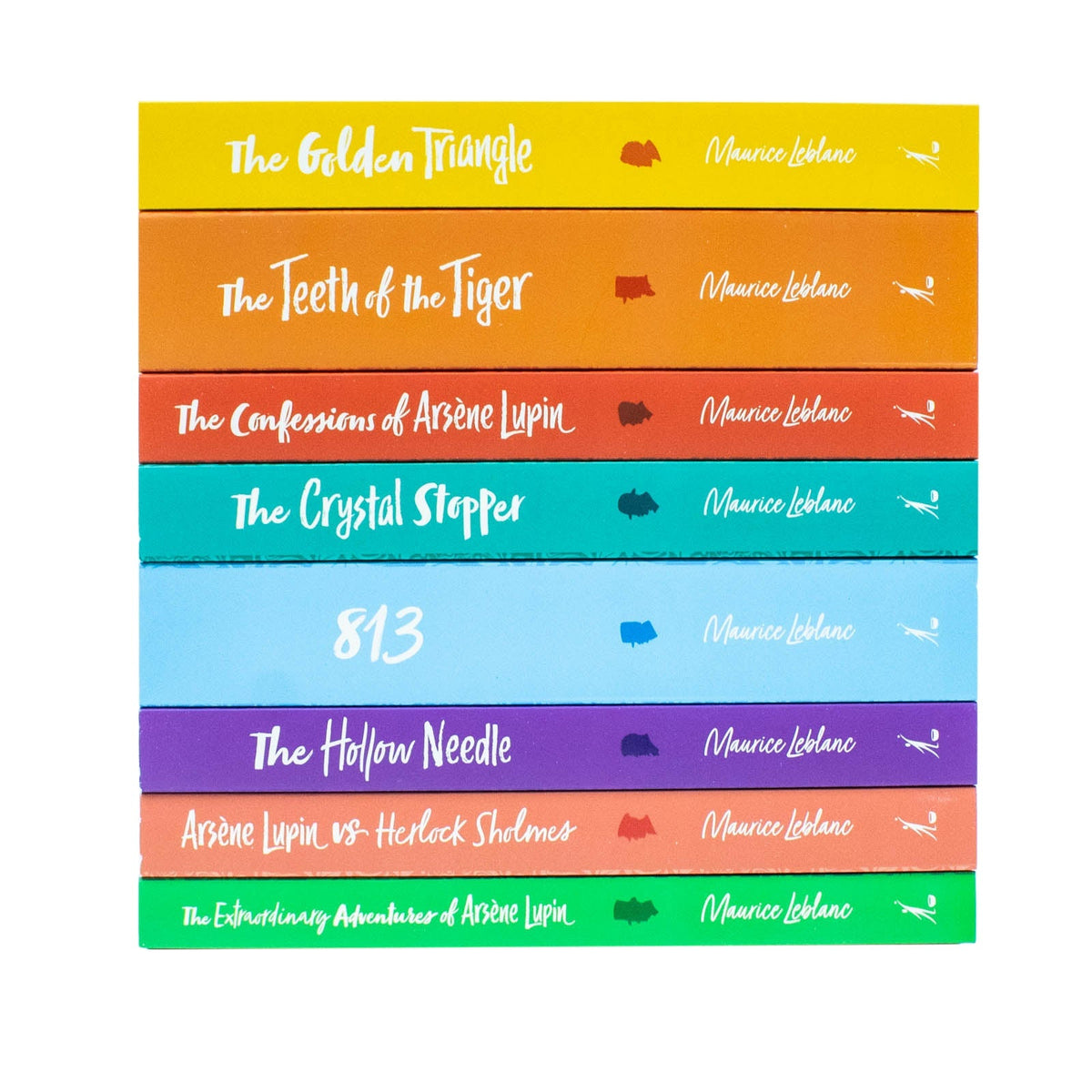 The Complete Collection of Arsene Lupin 8 Books Box Set by Maurice LeBlanc (Herlock Sholmes, The Confessions, The Crystal Stopper, The Confessions of Arsene Lupin & More)
