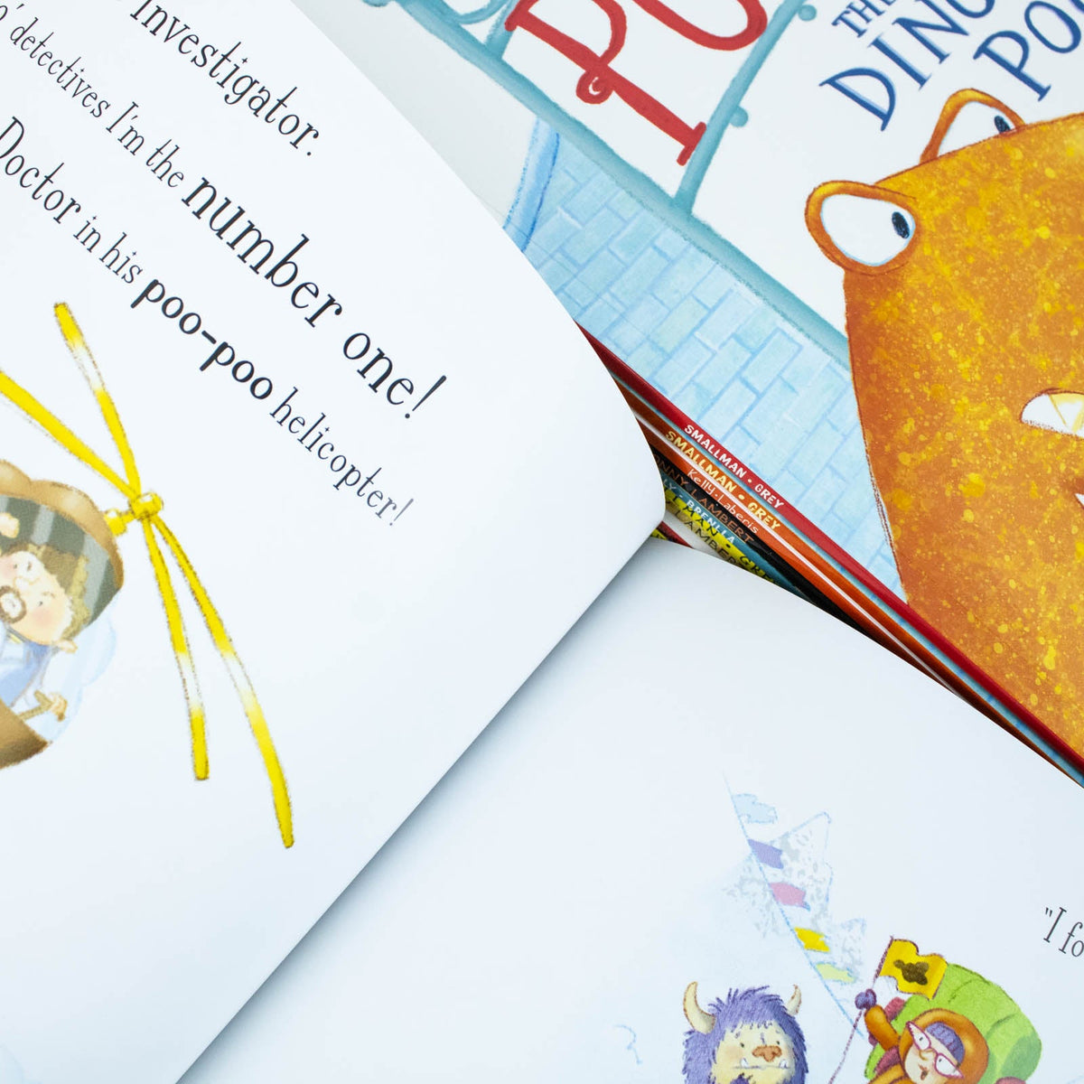 The Zoo Series Children Picture Stories 12 Books Collection Set (Poo in the Zoo, The Great Poo Mystery, The Island of Dinosaur Poo, Little Why, Mighty Mo, Quiet!, Hippobottymus & More)
