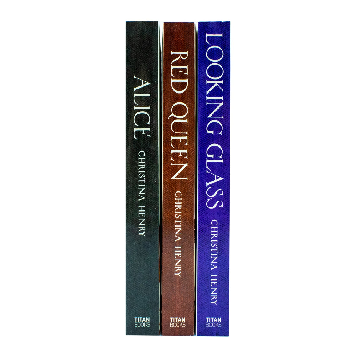 The Chronicles of Alice Trilogy boxset by Christina Henry (Alice, Red Queen, Looking Glass)