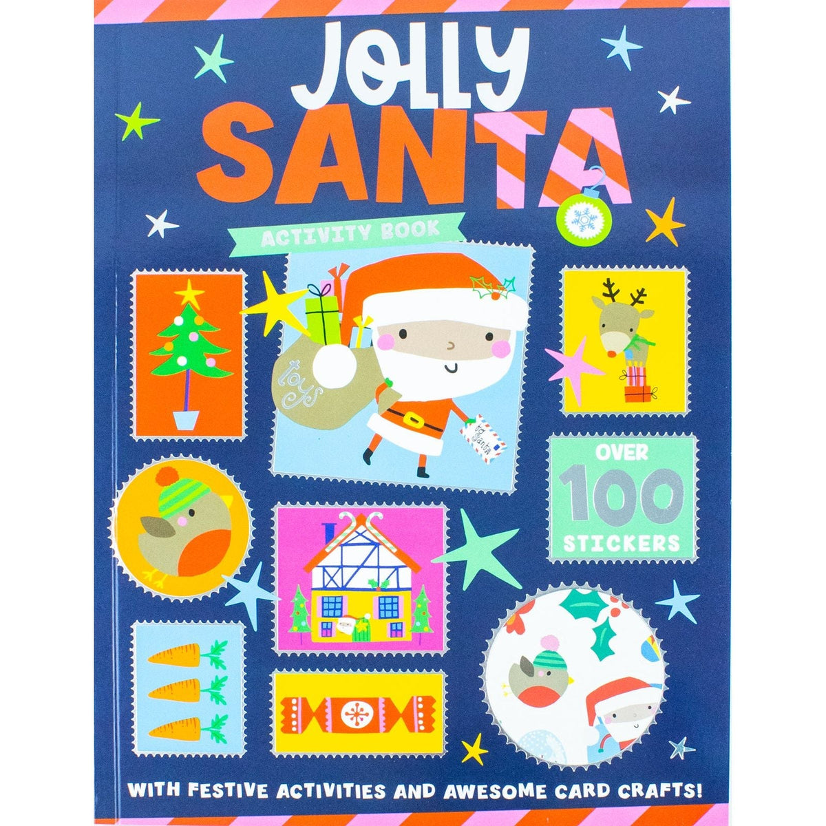 Children’s Christmas Activity Book Collection 6 Books Set | Magic Workshop, Elf Adventure, Gingerbread Friends, Polar Party, Reindeer Express & Jolly Santa