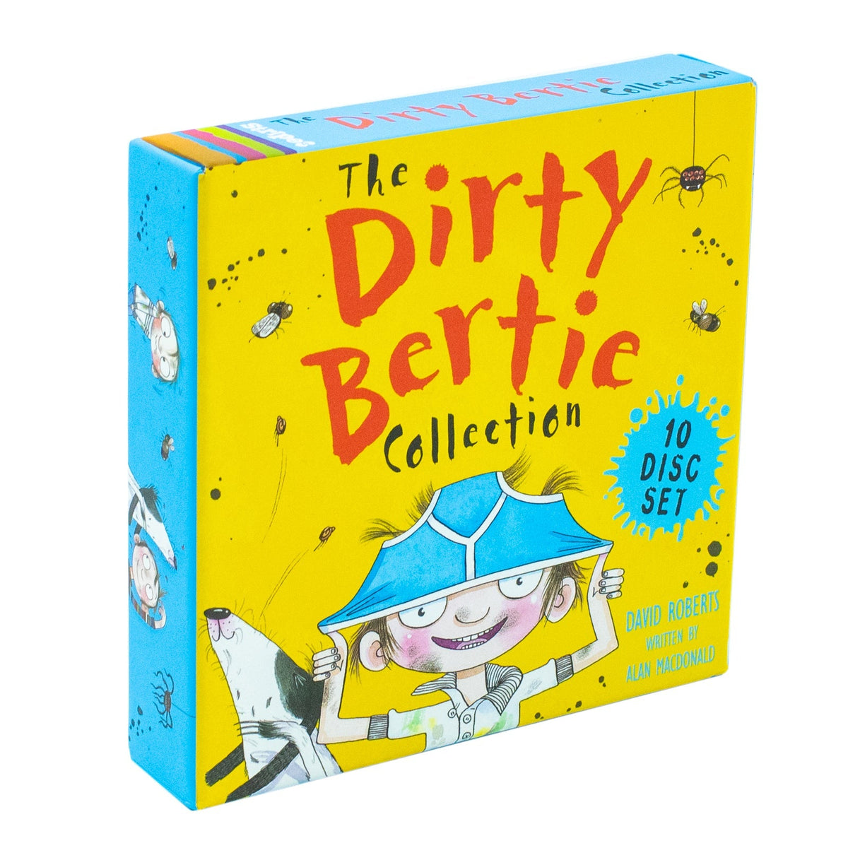 The Dirty Bertie Audio Collection 10 CDS Box Set Pack By David Roberts And Alan Macdonald