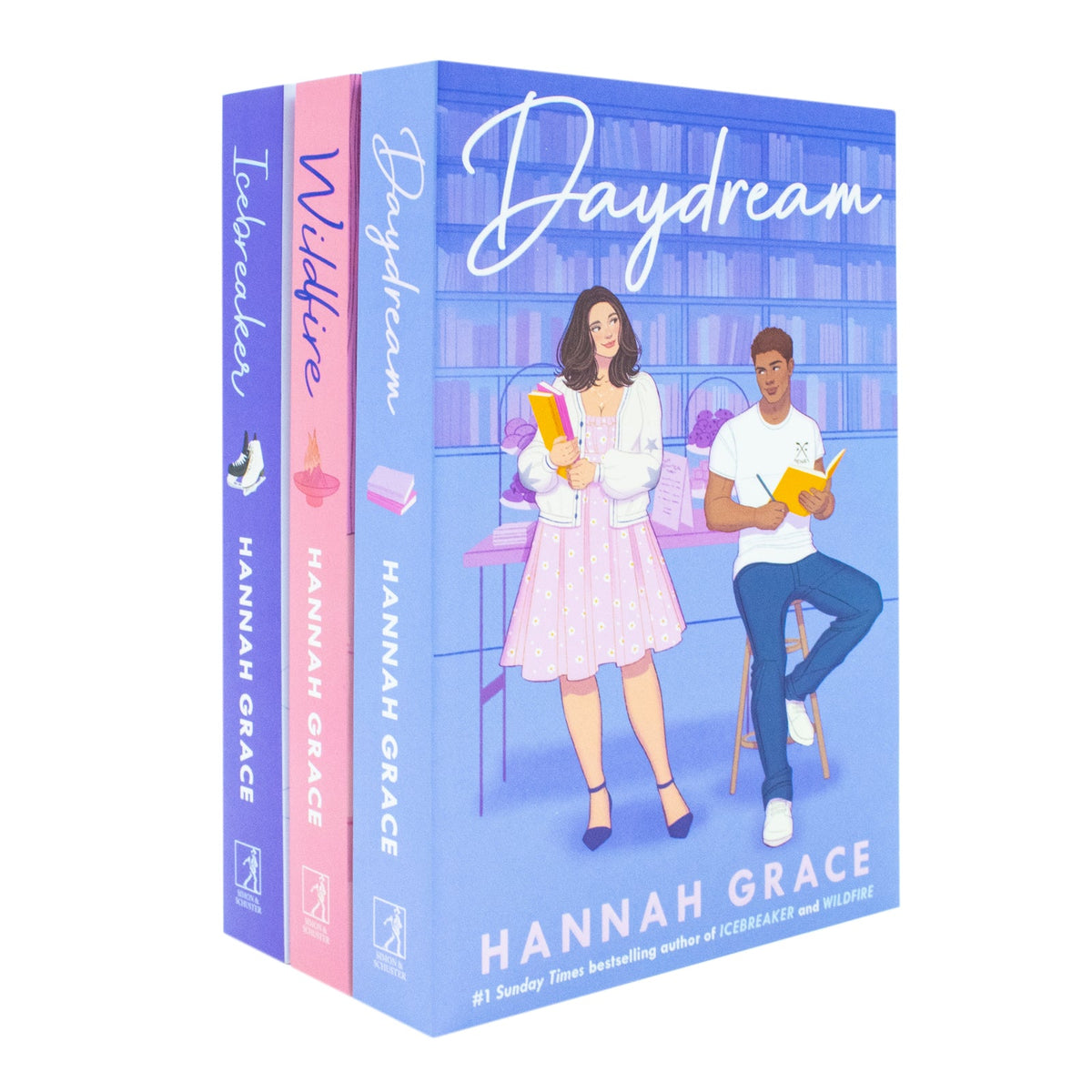 The Maple Hills Series 3 Book Collection Set By Hannah Grace (Icebreaker, Wildfire & Daydream)