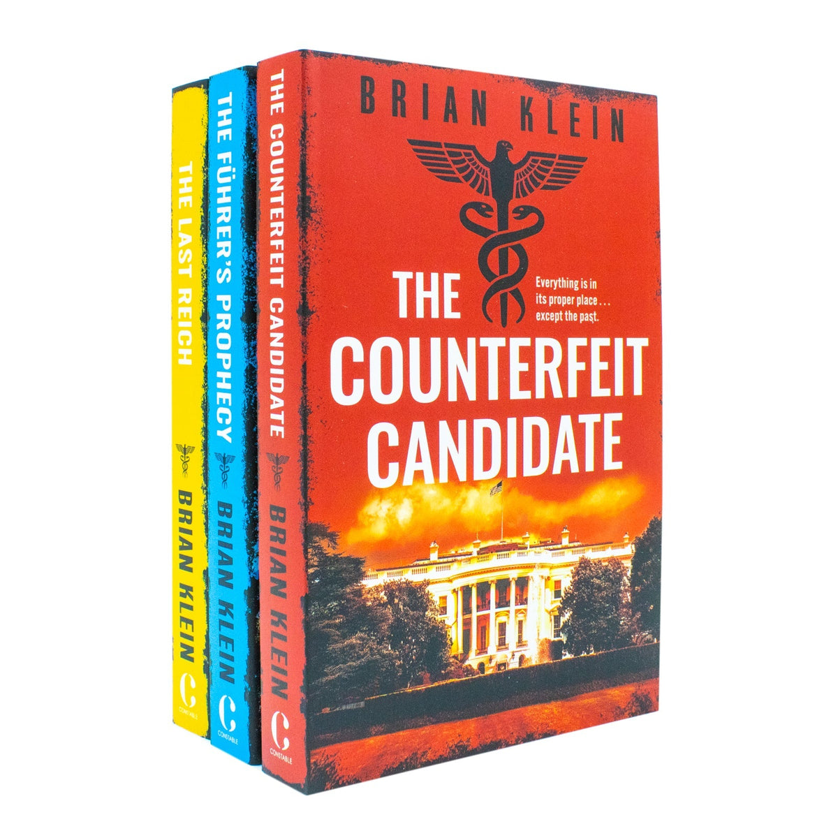 The Reich Trilogy 3 Books Collection Set By Brian Klein (The Counterfeit Candidate, The Führer's Prophecy and The Last Reich)