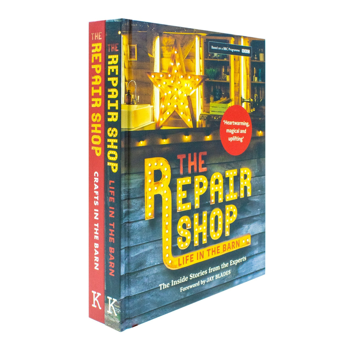 The Repair Shop Crafts In The Barn and The Repair Shop Life In The Barn By Elizabeth Wilhide 2 Books Collection Set