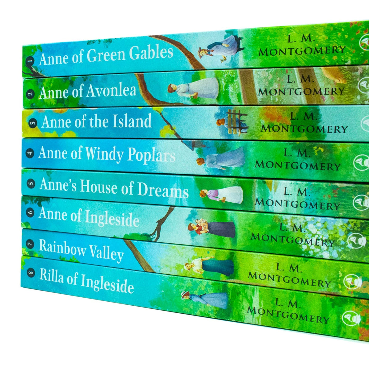 The Complete Anne Of Green Gables Collection 8 Books Set By L.M. Montgomery NEW COVER